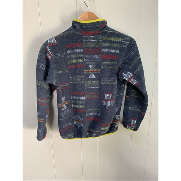PATAGONIA Synchilla Snap-T Fleece Jacket Style 65572 Medium Youth - Picture 2 of 7